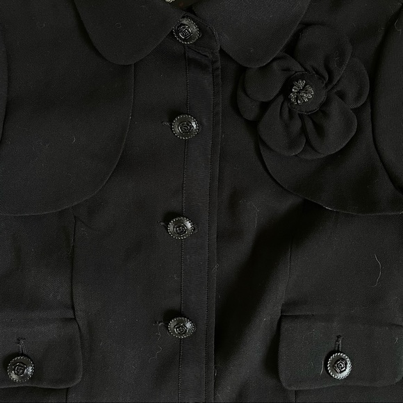 Forever 21 Tulist: Cropped 3/4 Length Sleeve Bolero Style Jacket - Picture 7 of 10